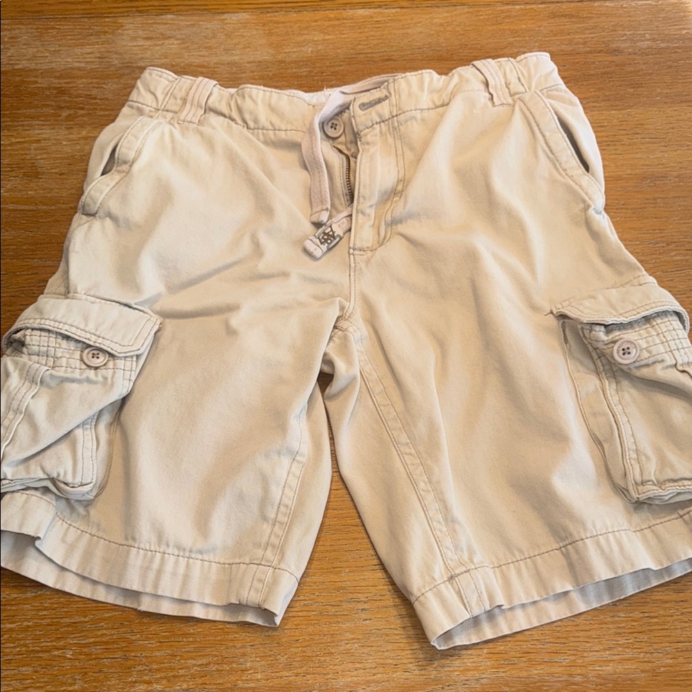 Aeropostale Men's Light Tan Cargo Shorts